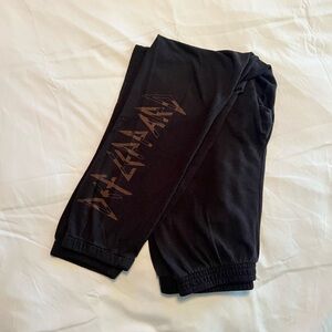 Women’s Black Def Leppard Joggers